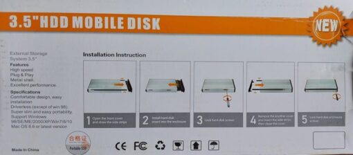 Enclosure hard disk
