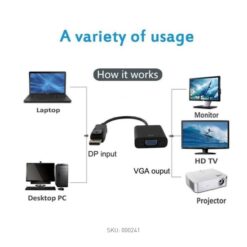 DISPLAY PORT TO VGA