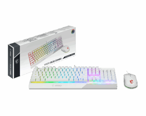 MSI GK30 WHITE COMBO (4)