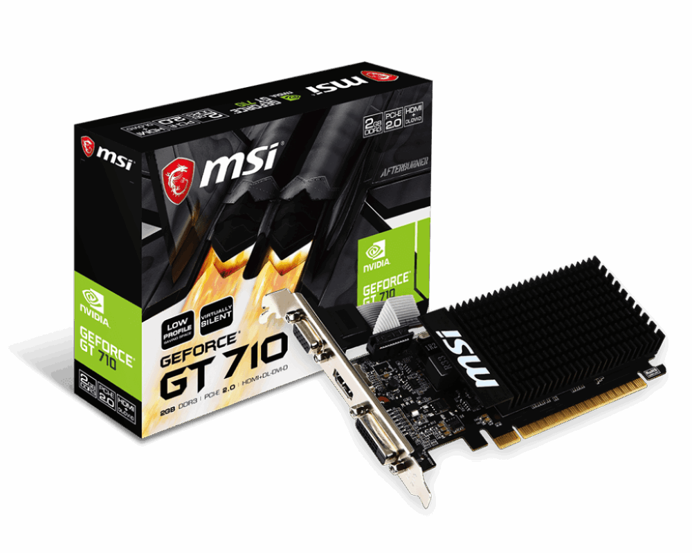 Lp Computer MSI GT 710 2GD3H LP - Pratica Computers